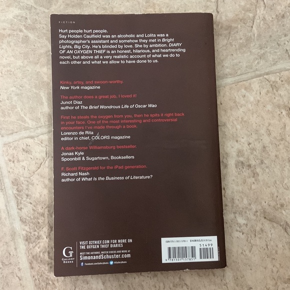 Diary of an Oxygen Thief - Picture 2 of 2